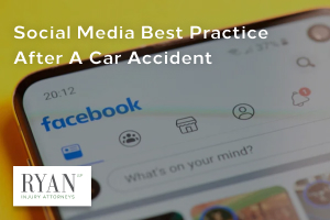 Social media best practices after a car accident