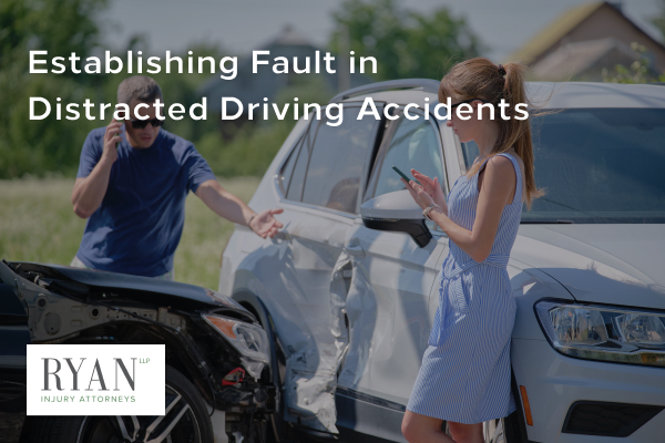 Establishing fault in distracted driving accidents