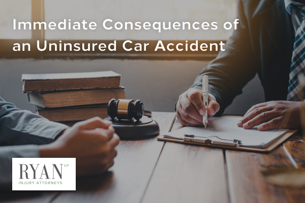 Immediate consequences of an uninsured car accident