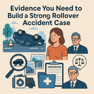 Evidence You Need to Build a Strong Rollover Accident Case