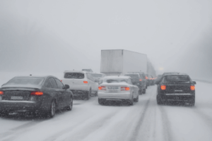 Lake-Effect Snow Pileup on I-90 and I-480: Sorting Multi-Vehicle Fault in Ohio